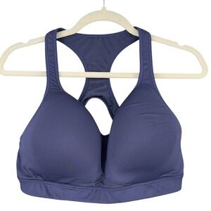 Old Navy Active Racerback Sports Bra Navy Blue Support Medium‎